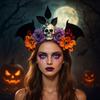 Halloween Decor Skull Head Headband Dark Day of The Dead Headband Halloween Skull Headband  Cosplay
