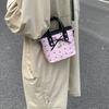 Bow Hand Bag Women's New Girl Versatile Bucket Shoulder Bag Fashion Casual Messenger Bag