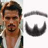 Real Hair Makeup Fake Beard Handmade Realistic Fake Moustache Video Film Television Production