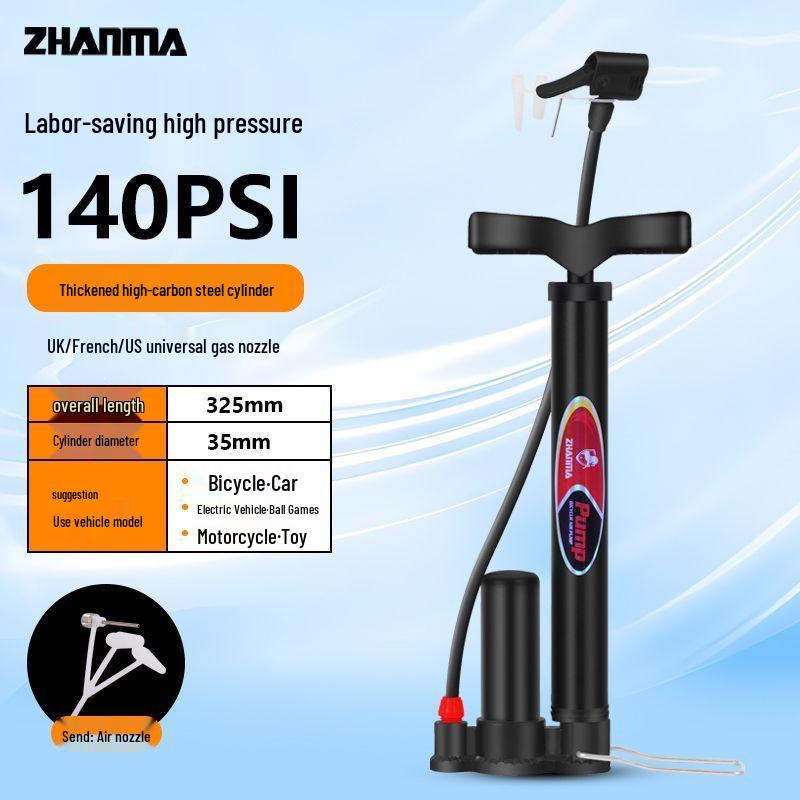 Universal High-Pressure Electric Air Pump for Bicycles, Motorcycles, Cars, and Basketballs