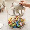 1Pc Transparent Toy Storage Basket Building Blocks Plush Toys Large Capacity Multifunctional Storage Box Home Storage Organizat