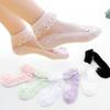 1Pair Baby Cotton Socks Lace Socks Princess Breathable Socks Summer Soft Ruffled Socks
