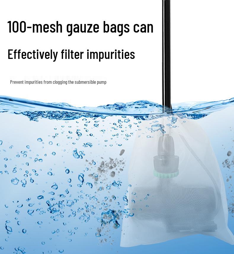 Selbstzirkulierende leise Wasserpumpe für Zimmerpflanzenwände, kleine Gärten, Fischteiche und Becken