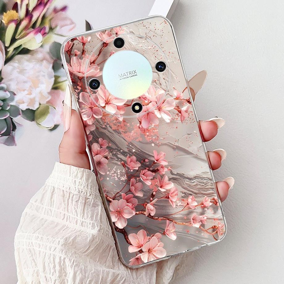 For Honor Magic6 Lite Case ALI-NX3 Popular Fashion Painted Cover Soft Slim Phone Case For Honor Magic5 Lite Magic 6 Lite 5G Bags