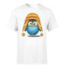 Cute Owl Mens Womens T Shirt Drawing Art Funny Cartoon Fashion Unisex Tee