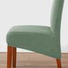 Jacquard Dining Chair Cover Stretch Universal Size Cheap Chairs Seat Covers With Back for Wedding Home Cafe Party Banquet