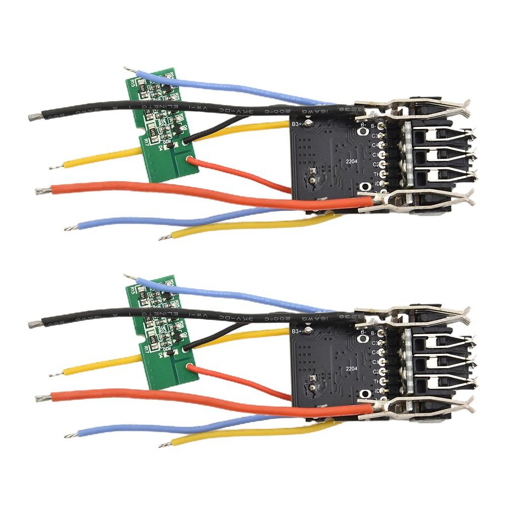 For DCB200 Battery Protection Board for Dewalt Tools 2pcs ABS Material