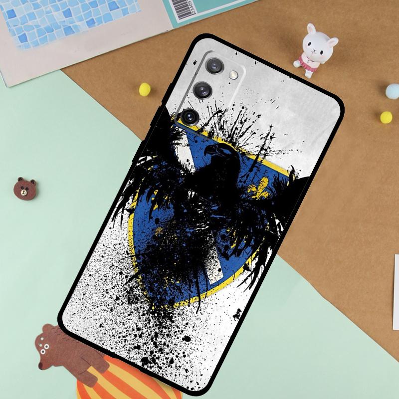 Bosnia Flag Soft Case For Samsung Galaxy S24 Ultra S9 S10 S20 S22 S23 Plus S21 FE S25 Ultra Funda Cover