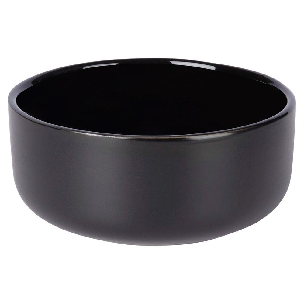 Ceramic Bowl Black Bowl Salad Bowl Snacks Desserts Salads 150 Ml