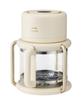 BRUNO Bruno Glass Air FryerNon-Fryer for Home Use, Washable, 3.5L Capacity, Compact Storage, Easy Operation, Healthy, 12 Menu Options, Ivory,