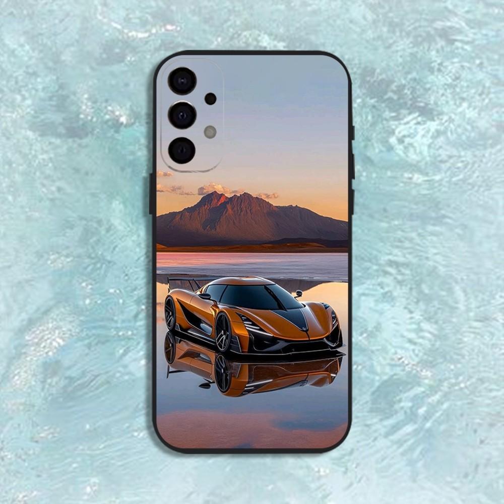 Fashion Car Cool C-Corvette Phone Case For Samsung S25,S24,S21,S22,S23,S30,Ultra,S20,Plus,Fe,Lite,Note,10,9,5G Black Cover