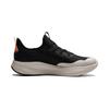New LiNing Cloud Ease Slip On Shock Absorbers Slip Resistant Abrasion Resistant Low top Casual Shoes Men's Black Gray AGLU261-2