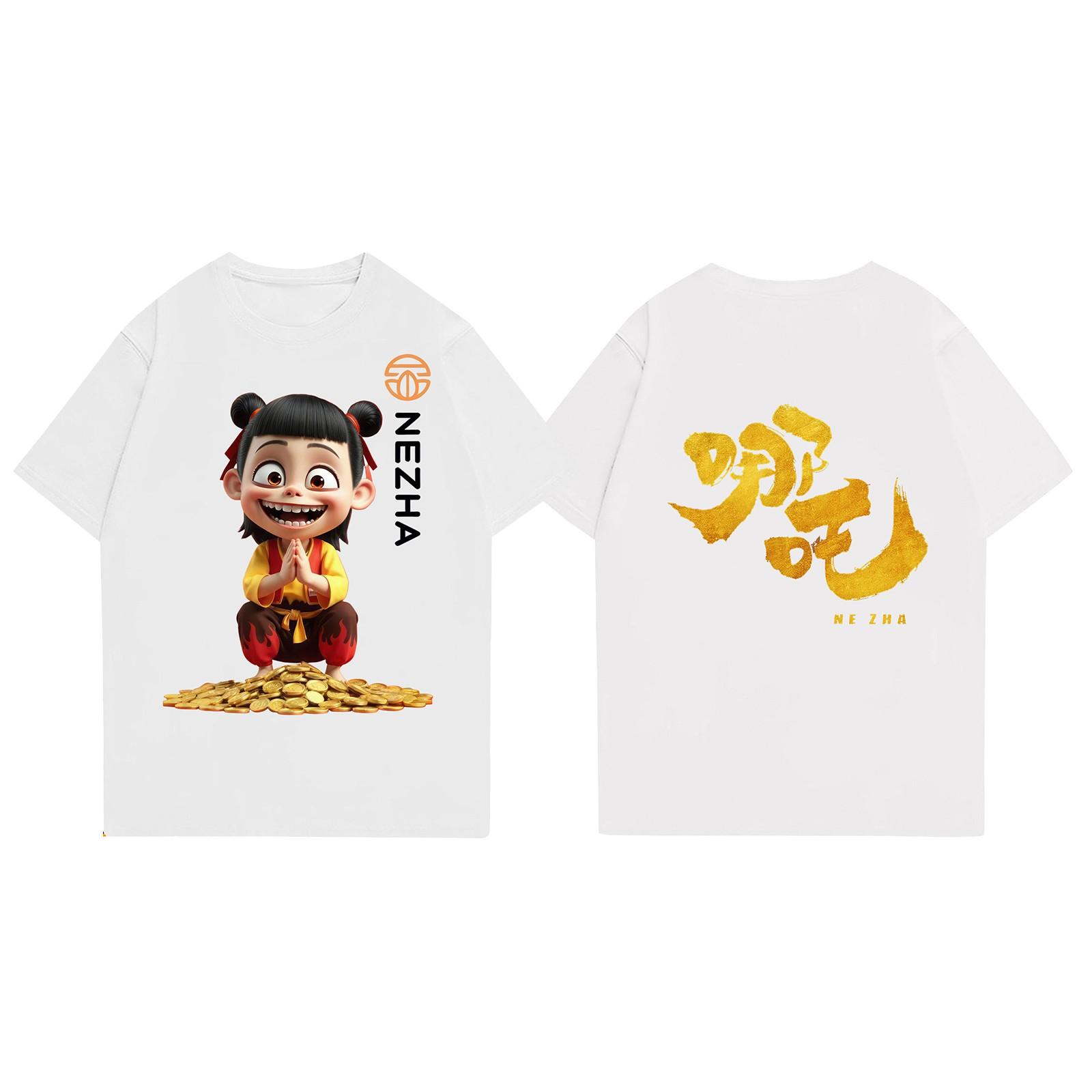 

Жіноча повсякденна футболка з круглим вирізом і короткими рукавами XL білий