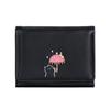 Multi-card Slot Cartoon Short Wallet Solid Color Coin Purse Cute Three Fold Card Bag  Girl