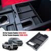 Fit For Toyota Tundra 14-21 Armrest Storage Box Central Console Tray Organizer