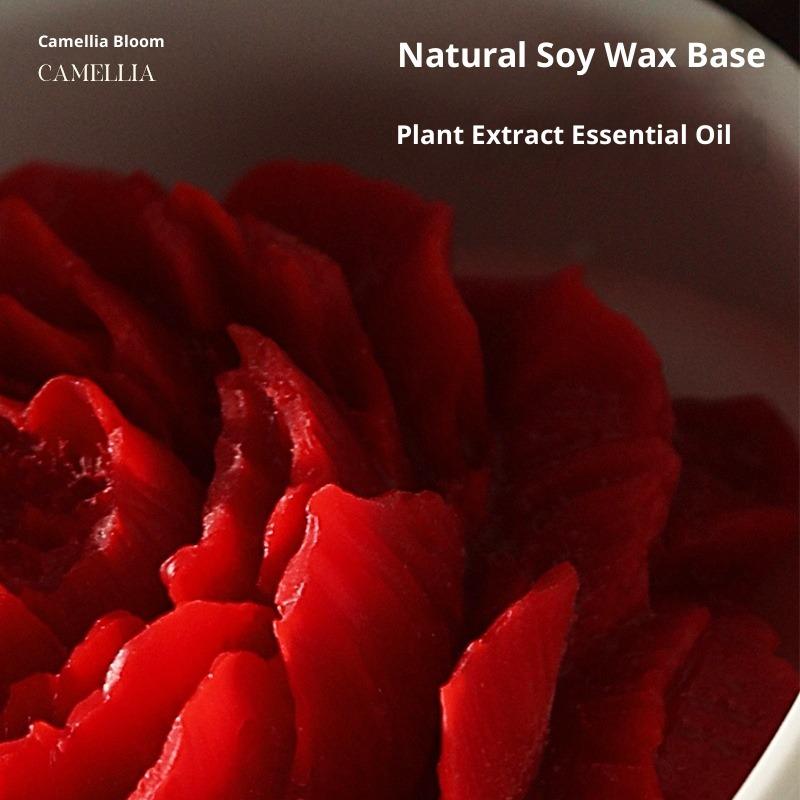 Camellia Scented Candle Premium Sense Bedroom Lasting Fragrance Ornament