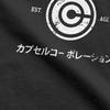 Capsule Corp T Shirts for Men Cotton Vintage T-Shirts Crew Neck Anime DBZing Tees Short Sleeve Clothing Summer