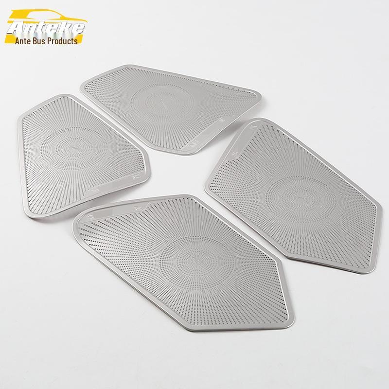 Sportage Car Speaker Cover: Stainless Steel Door Speaker Decoration Panel Accessories