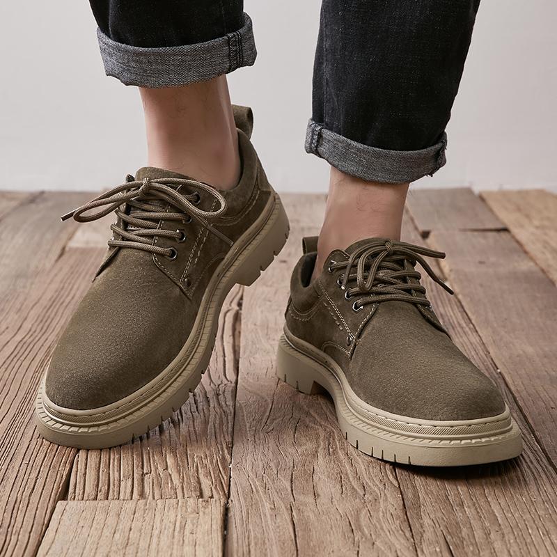Men's Autumn and Winter Shoes Retro High-quality Minimalist Style Leisure Business 38-46 Outdoor Fashion Street Shoes Quality