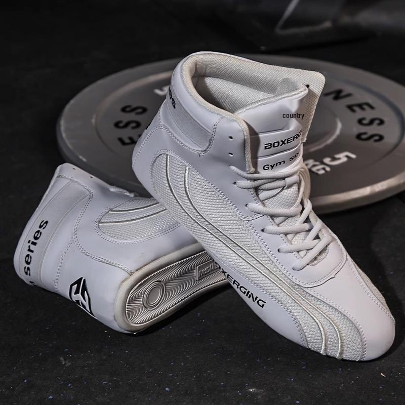 Unisex High-Top Boxschuhe für Erwachsene & Kinder - Ideal für Sanda, Kampfsport, Training, Ringen, Fitness & Gewichtheben