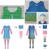 Costum Cosplay Trolls Drăguț de Fantezie Rochie Poppy Anime Halloween Ținută de Scenă