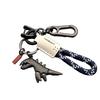 Dinosaur Charm Keychain Zinc Alloy Animal Keyring Keys Backpacks Handbags Keychain Stylish Accessories