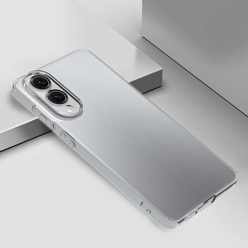 Για Samsung S25 Edge S25Edge 5G Λεπτές Διάφανες Μαλακές Θήκες Τηλεφώνου TPU Για Galaxy S25 Ultra S25 Plus Διαφανές Σιλικονούχο Πίσω Κάλυμμα