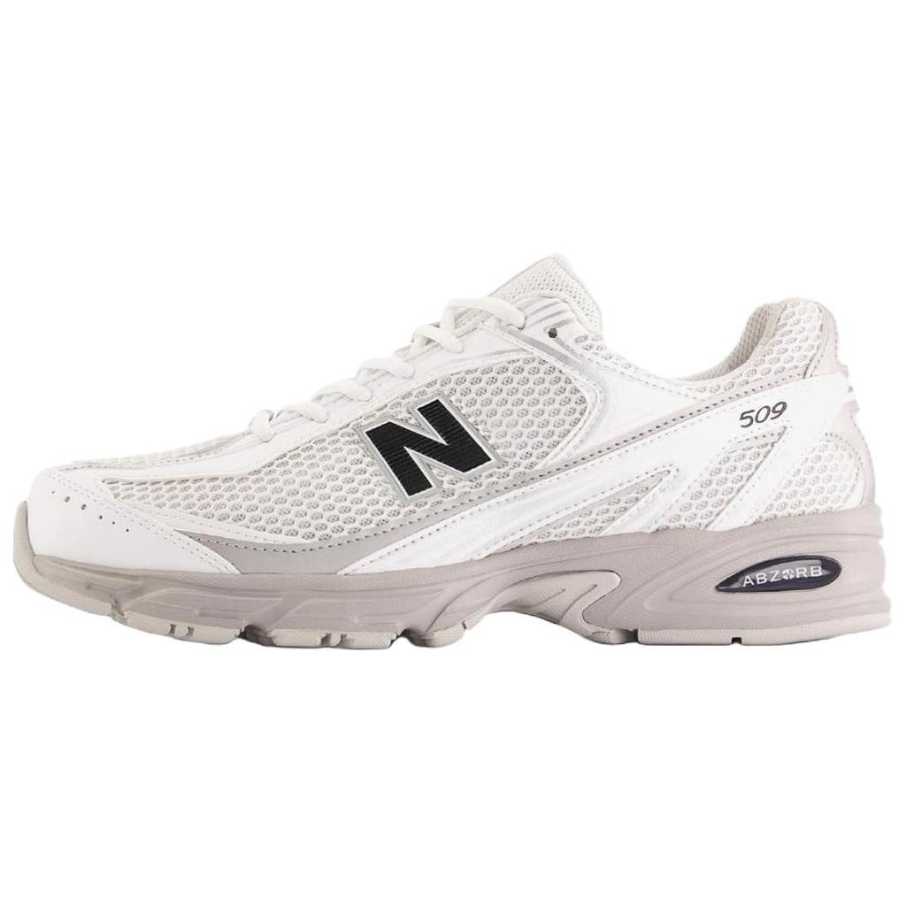 New Balance Nb 509 Comfortable Soft Low Top Casual Running Shoes Unisex sneaker White U509WS