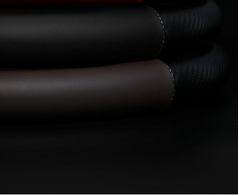 Genuine Leather Carbon Fiber Steering Wheel Cover for TANK 300/400/500