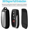 Tukellen for Toyota Key Fob Cover Soft Key Shell Case for 2025 Camry 2019-2025 Land Cruiser,2021-2025 Sienna Venza Hilux Fortuner 2023-2025