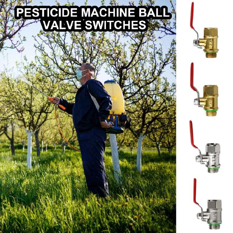 Female And Male Thread  Valves Stainless Steel Handle   Valves Water Gas Oil Switch Fitting Adapter Easy To Use