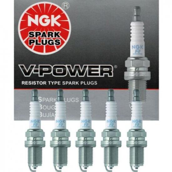 V-Power Spark Plugs BKR6E / 6962 Set of 5
