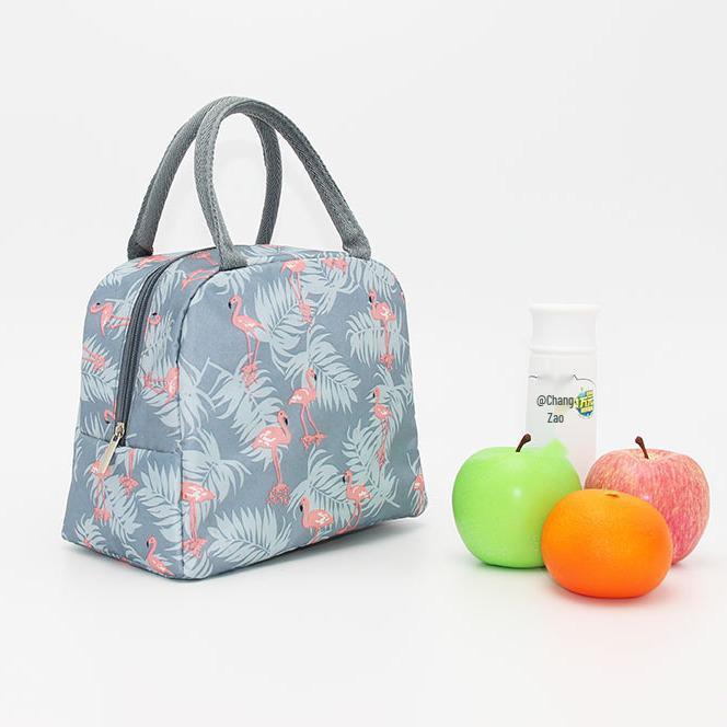 Aluminum Foil Insulated Bento Lunch Bag - Portable Lunch Box for Students