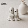 Healing Ghost Statue Halloween Hugging Statue Resin Table Ornament Cute Decoration Desktop Decoration Sculpture Art Piece for Home Bedroom