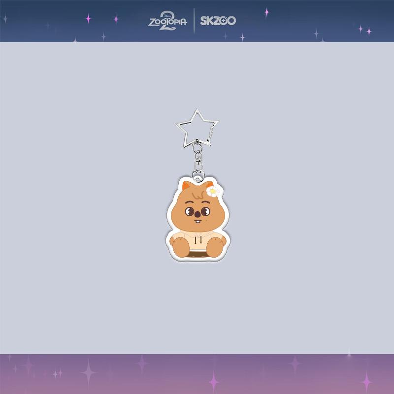Cartoon Straykids Acrylic Keychain Skzoo New Cartoon Acrylic Keychain Bag Accessories Accessories Felix Star Peripherals
