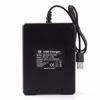 18650 Battery Charging Adapter 4 Bay Battery Charging Adapter for Rechargeable Batteries 10440 14500 16340 16650 14650 18350 18500