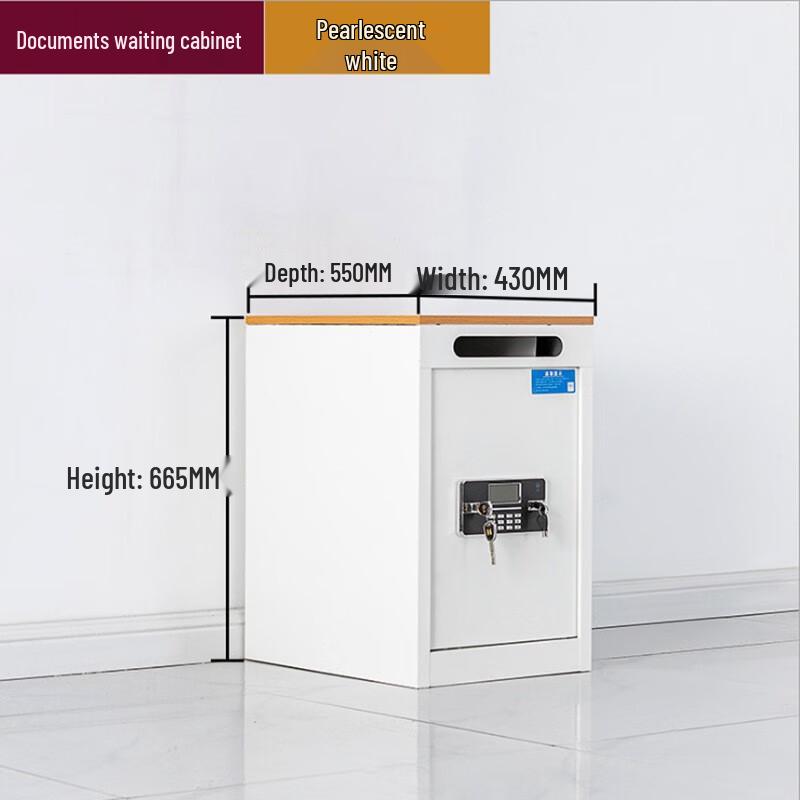 Yumei Shidai Minimalist Metal Filing Cabinet with Fingerprint Lock