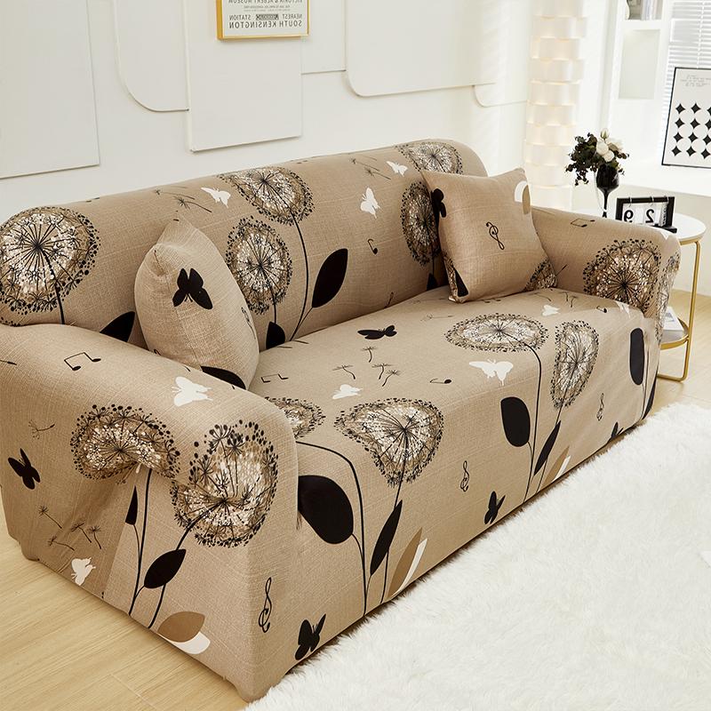Stretch Sofa Covers for Living Room Anti Slip Soft Couch Cover, Washable Furniture Protector Elastic Bottom for Kids, Pets 1pc