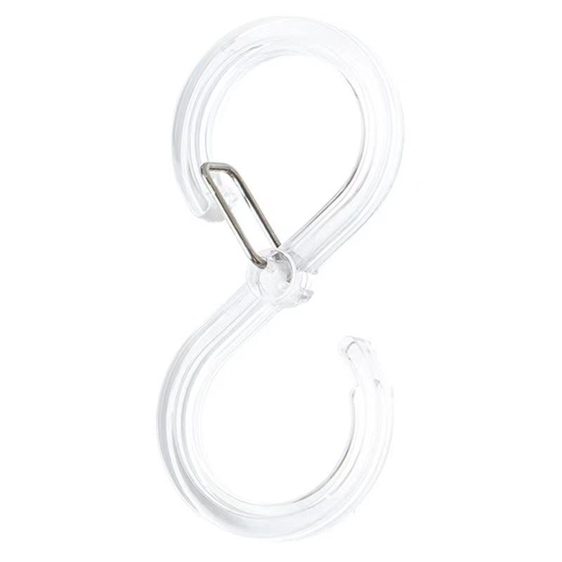 Multifunctional S-shaped Plastic Hook for Kitchen & Bathroom Wardrobes