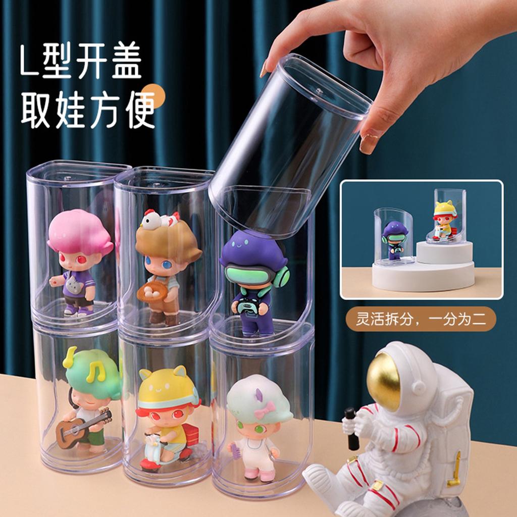 Dust Proof Action Figure Storage Boxplastic Clear Transparent Cartoon Figure Doll Display Case