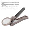 Nail Clipper Heavy Duty Portable Nail Cutter with Removable Magnifying Glass for Seniors