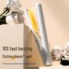 Compact Dual-Use USB Curling and Straightening Iron for Dorms and Travel