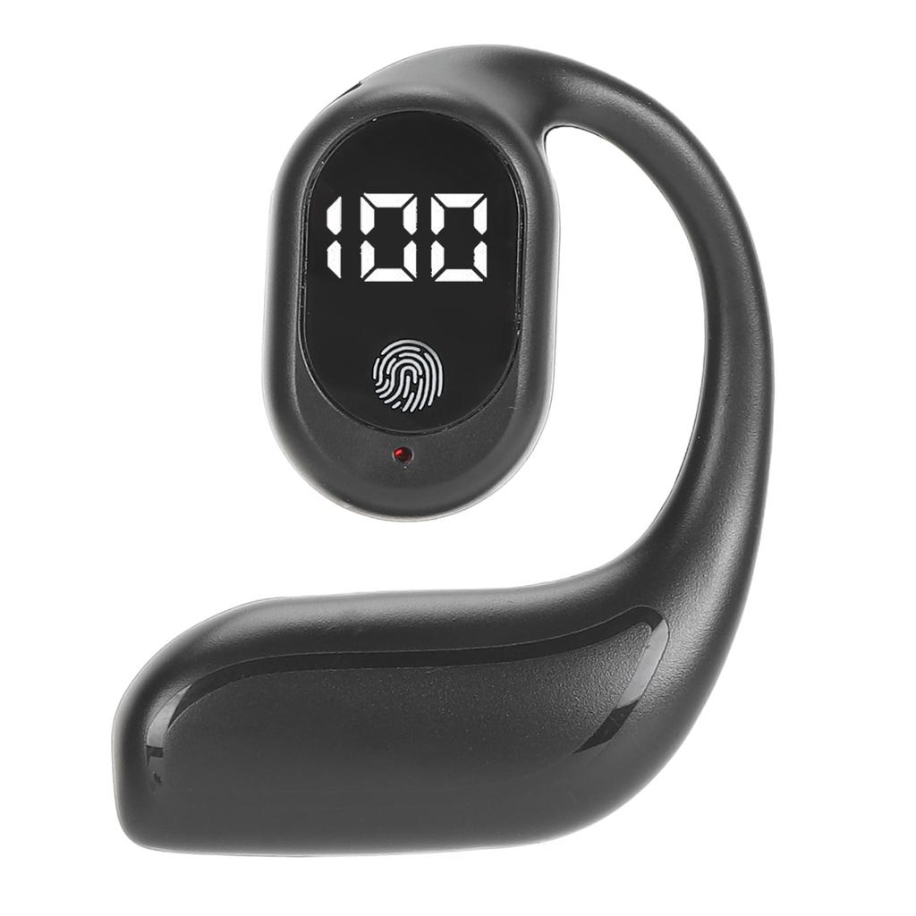 Single Ear Bluetooth Headset Multifunction BT 5.3 Long Endurance Noise Reduction Stereo Sound