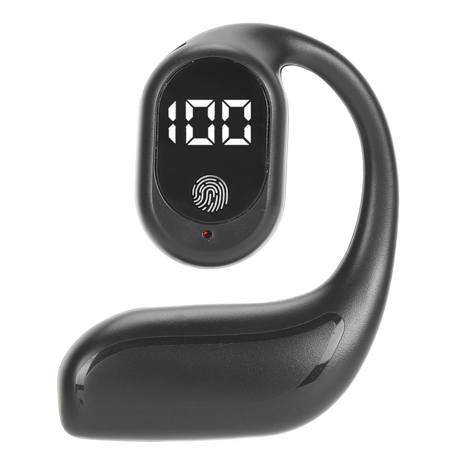 

Моно Bluetooth-гарнитура Многофункциональная BT 5.3 Долгое время работы Шумоподавление Стереозвук чёрный