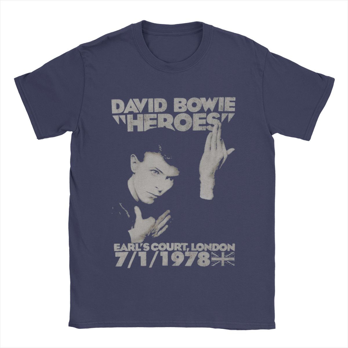 

Funny Davids Bowied T-Shirts Men Round Collar Cotton T Shirt Short Sleeve Tee Shirt New Arrival Clothes 3XL