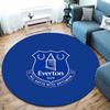 Tappeto Rotondo Everton F.C., Tappeto per Soggiorno Camera da Letto Divano Stanza dei Giochi Decorazione, Tappetino Antiscivolo