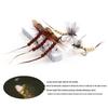 Mayfly Bionic Dry Fly Fishing Lure: Hand-Tied Floating Feather Hook Imitation