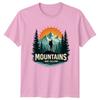 Mountains Are Calling TShirt Mountain Hiking Outdoor Adventure