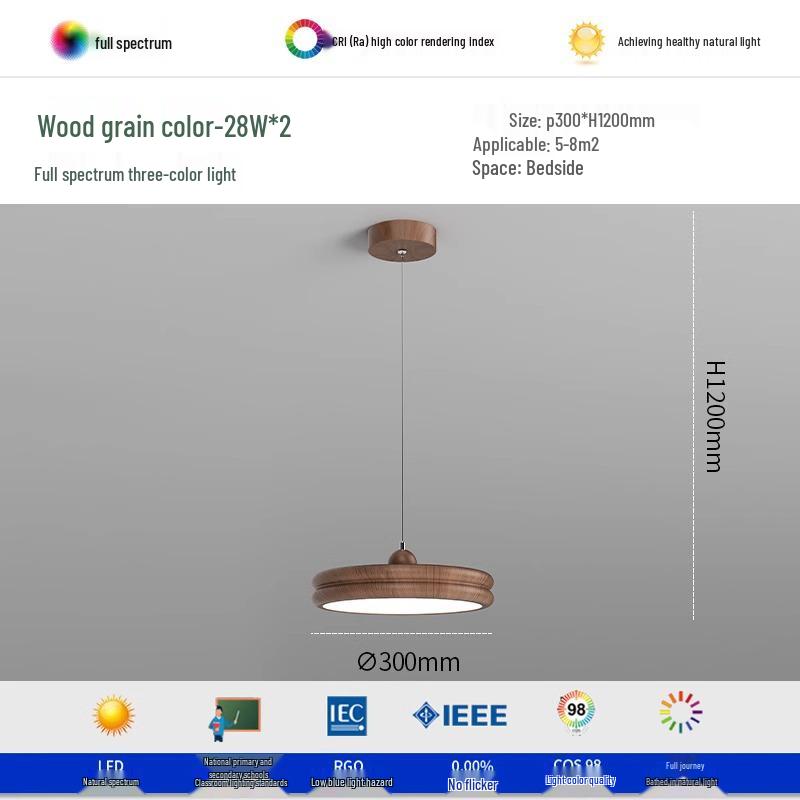 "Wabi-Sabi Medieval Style Walnut Rotating Chandelier 2024"