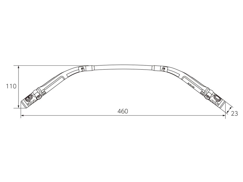 Kyoto Machinery Tools Rechargeable LED Neck Light Max 320lm AL814N (KTC)